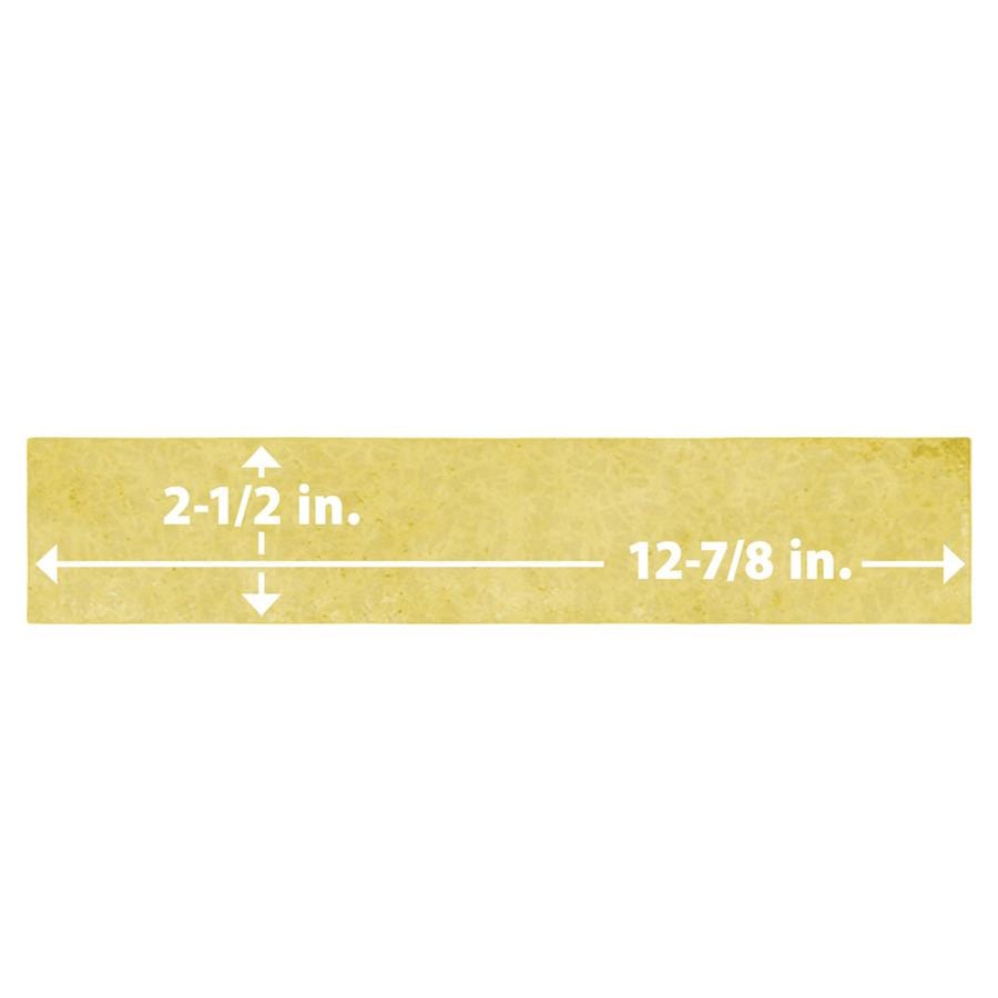 Menorca Lemon Yellow 2.5x13 Glossy Ceramic Tile Merola