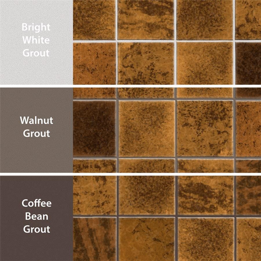 Menorca Rust Brown 4x4 Glossy Ceramic Tile Merola