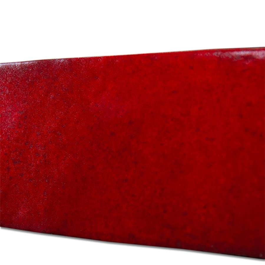 Menorca Volcano Red 2.5x13 Glossy Ceramic Tile Merola