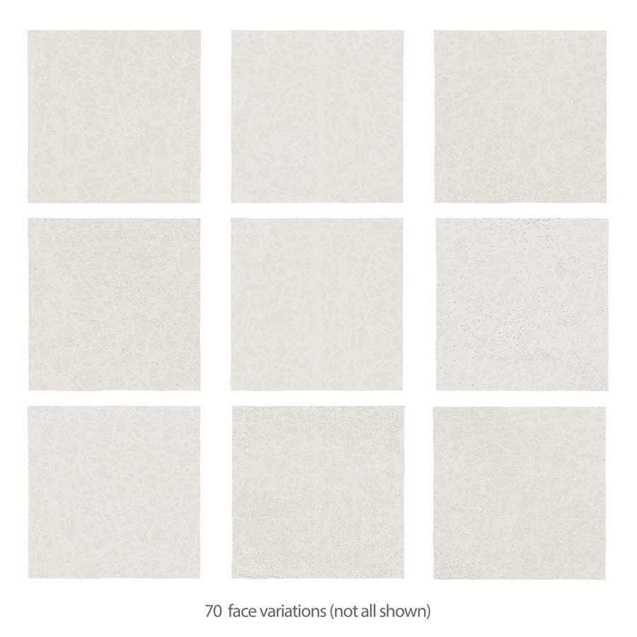 Menorca White 4x4 Glossy Ceramic Tile Merola