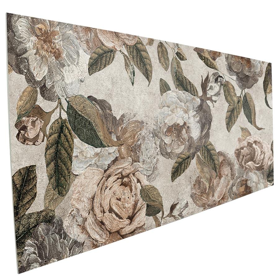 Parete Fiori Beige 23.5x47 Porcelain Tile Merola
