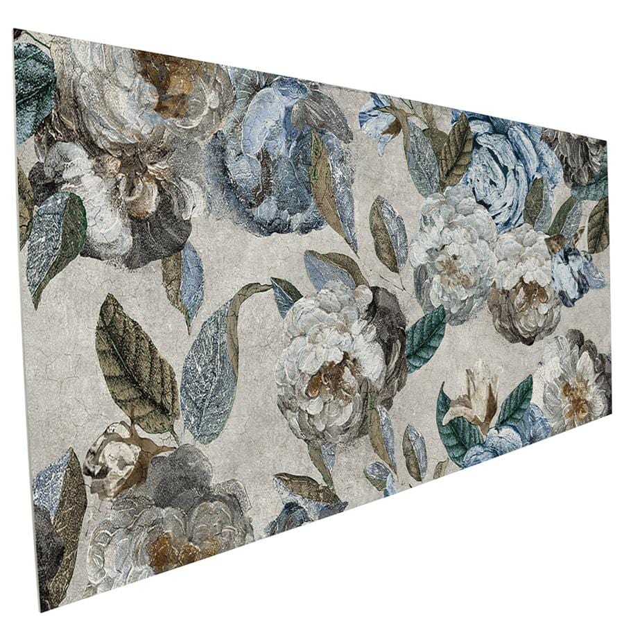 Parete Fiori Grey 23.5x47 Porcelain Tile Merola