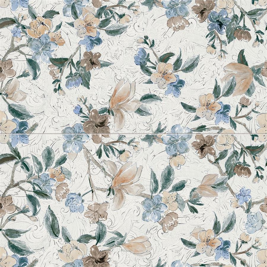 Parete Setoso White 23.5x47 Porcelain Tile Merola