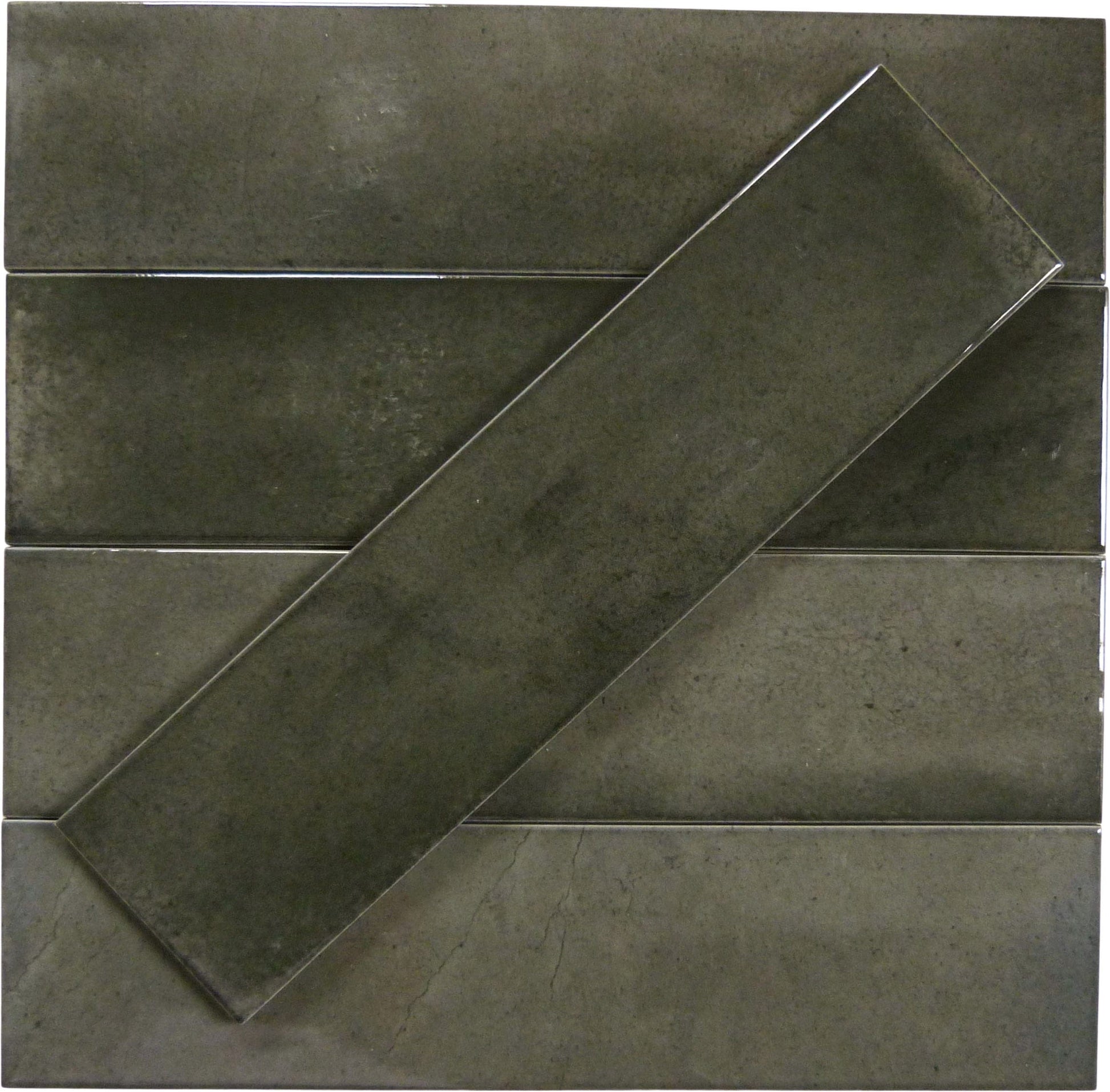 Boutique Ash Black Field 3x12 Porcelain Tile Ocean Pool Mosaics