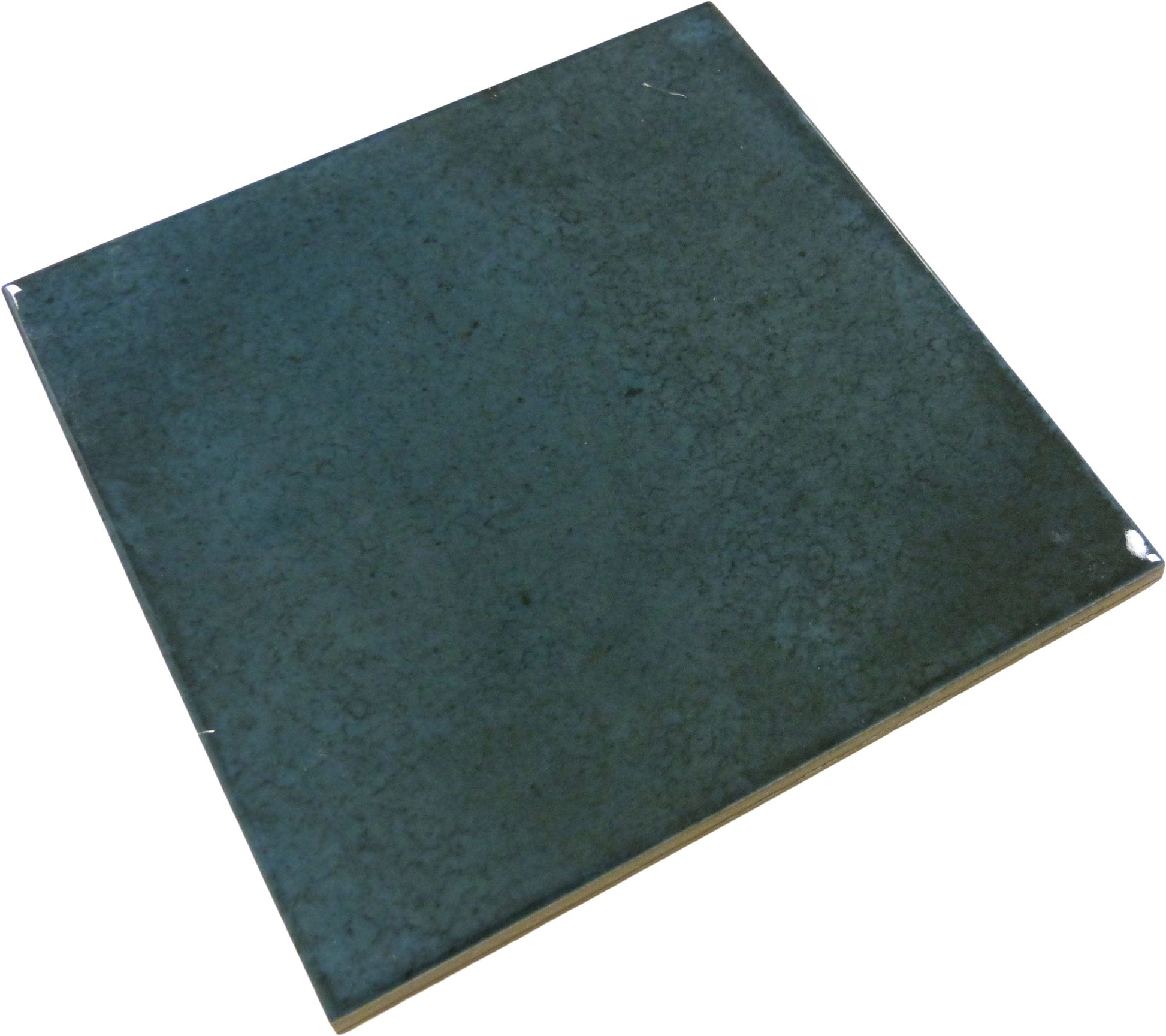Boutique Prussian Blue Field 6x6 Porcelain Tile Ocean Pool Mosaics