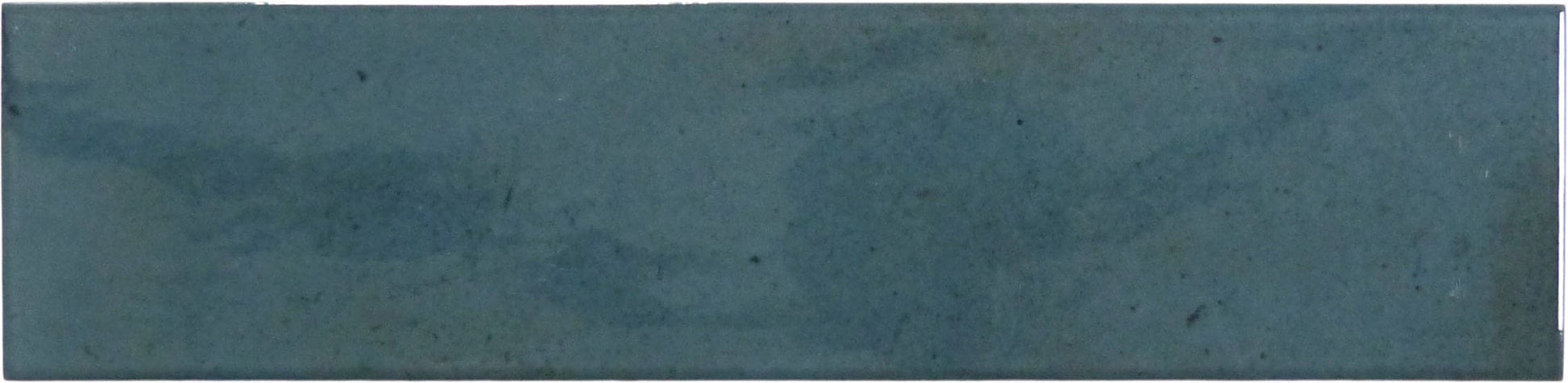 Boutique Prussian Blue Field 3x12 Porcelain Tile Ocean Pool Mosaics