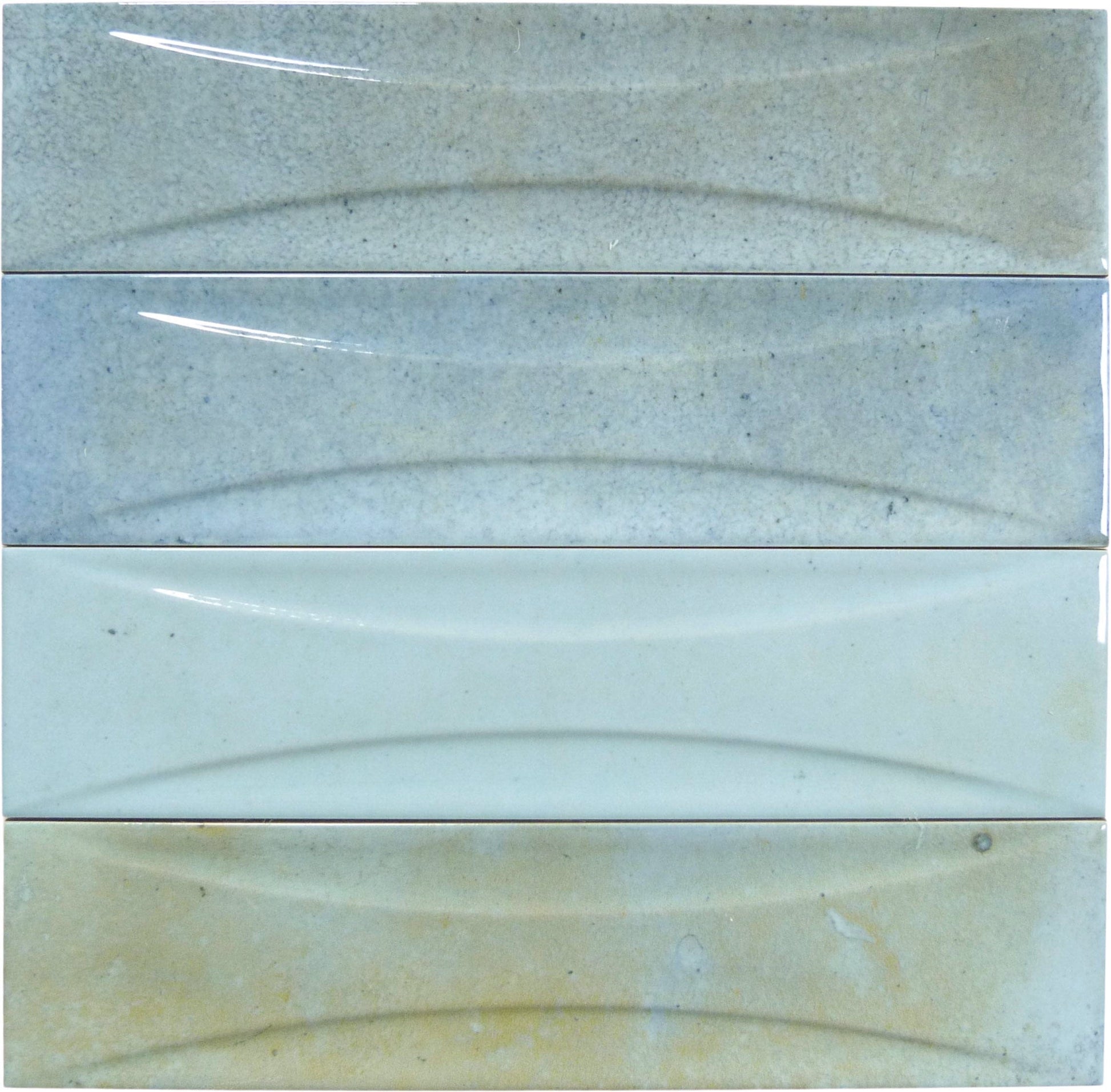 Boutique Verdigris Relief 3x12 Porcelain Tile Ocean Pool Mosaics