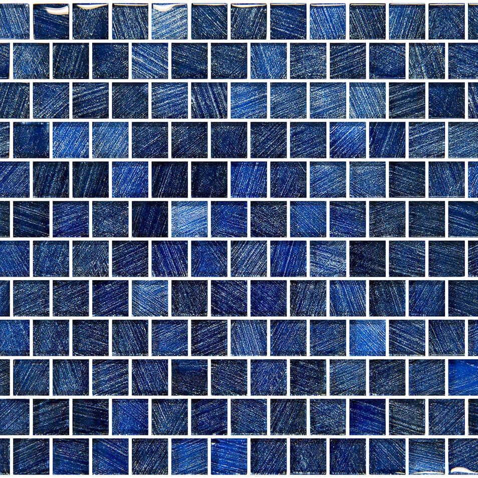 Celestial Seas Pacific Drift Blue 1x1 Glass Tiles Ocean Pool Mosaics