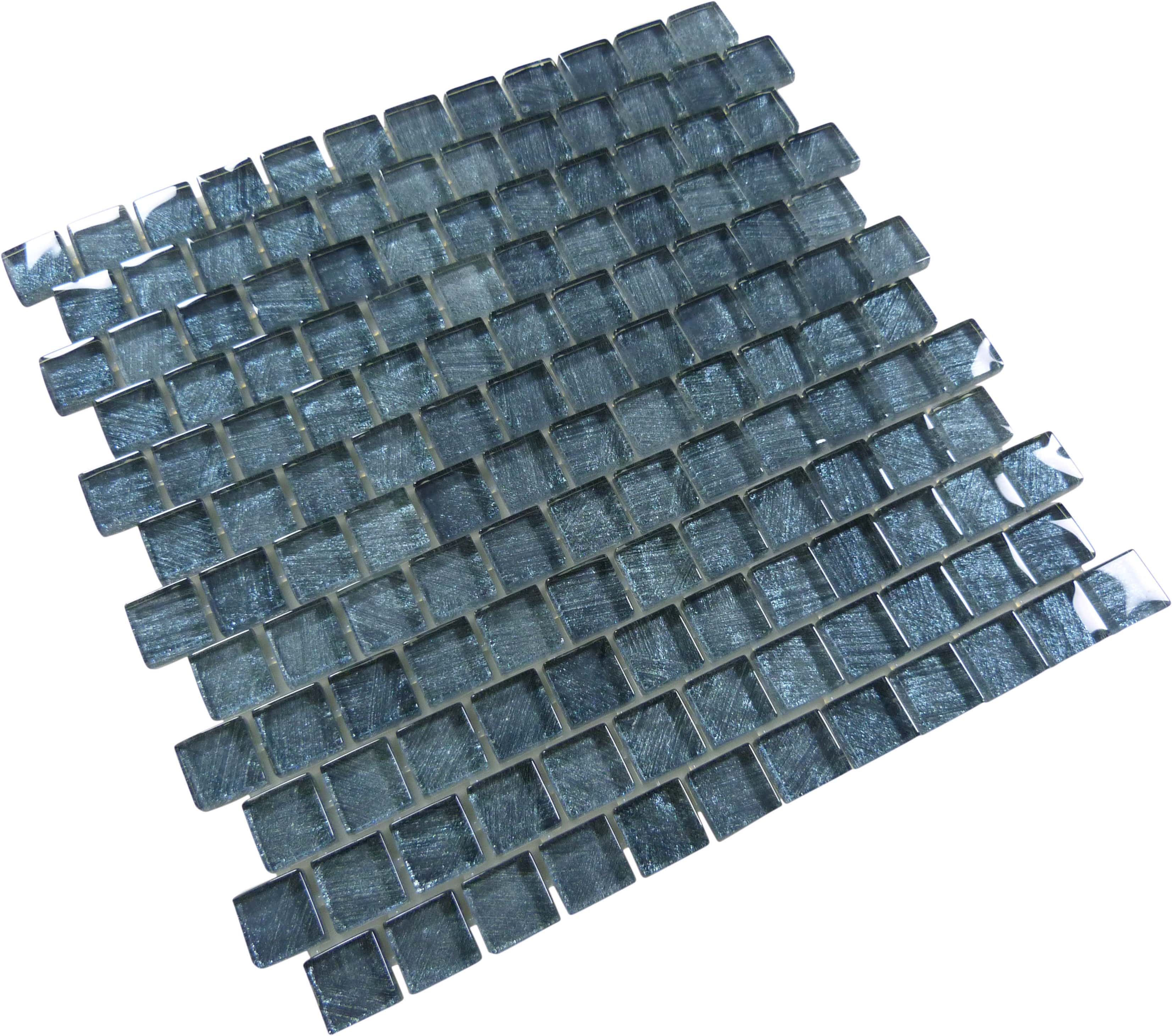 Celestial Seas Silver Reef 1x1 Glass Tiles Ocean Pool Mosaics