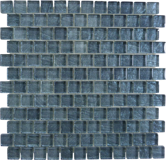 Celestial Seas Silver Reef 1x1 Glass Tiles Ocean Pool Mosaics