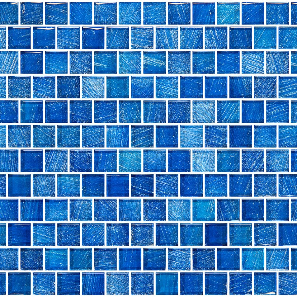 Celestial Seas Starlight Bay 1x1 Glass Tiles Ocean Pool Mosaics