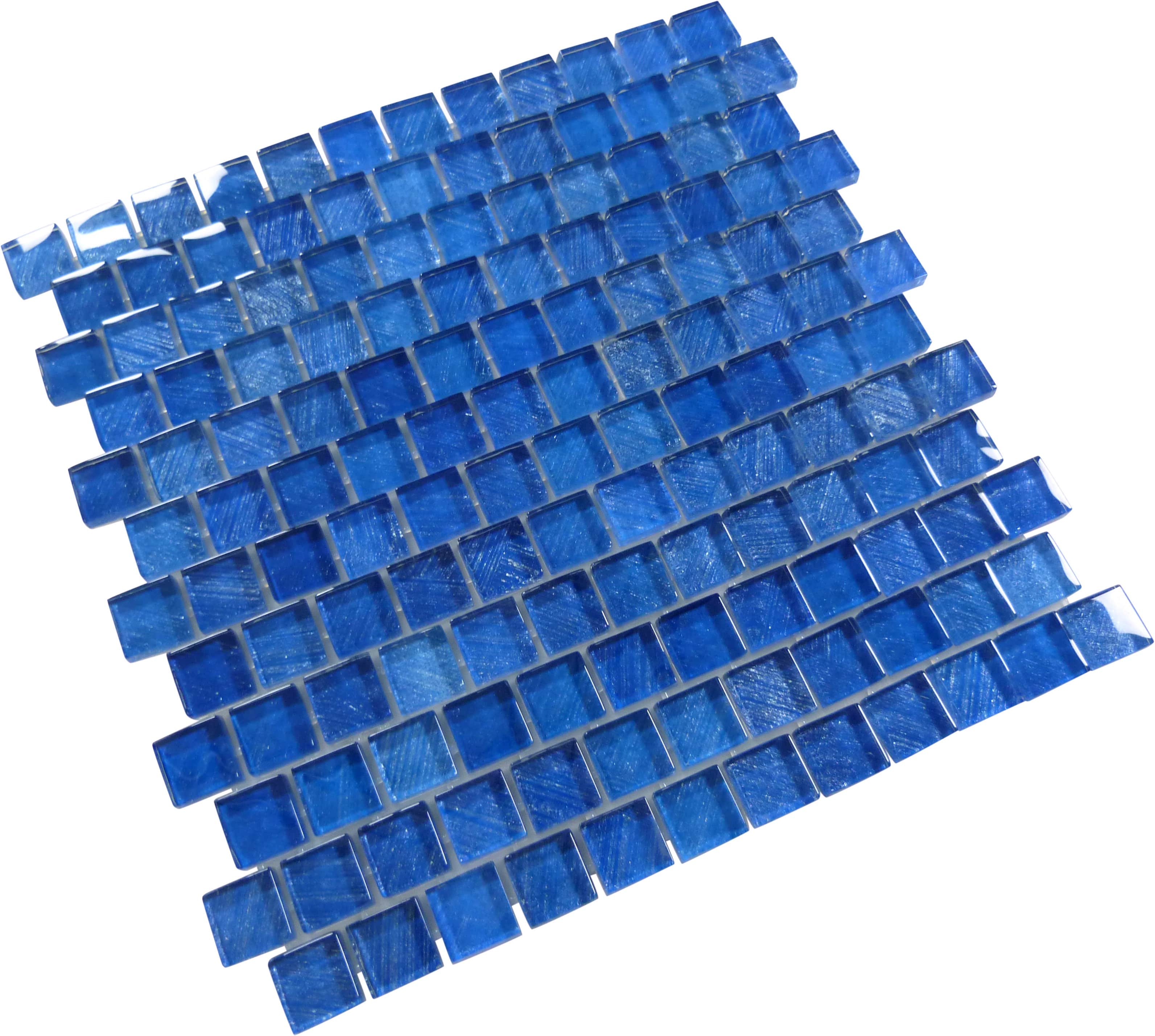 Celestial Seas Starlight Bay 1x1 Glass Tiles Ocean Pool Mosaics