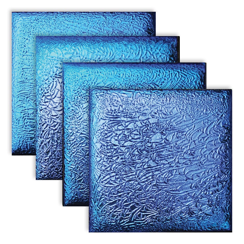Fusion Sapphire 2x2 Porcelain Mosaics Pool Tile Ocean Pool Mosaics