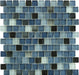 Lagoon Grey 1x1 Offset Glass Tile Ocean Pool Mosaics