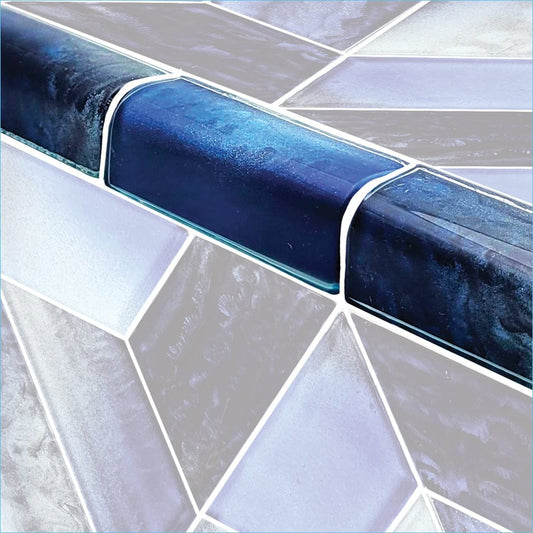 Dimension Trim Dusk Glass Tile Ocean Pool Mosaics