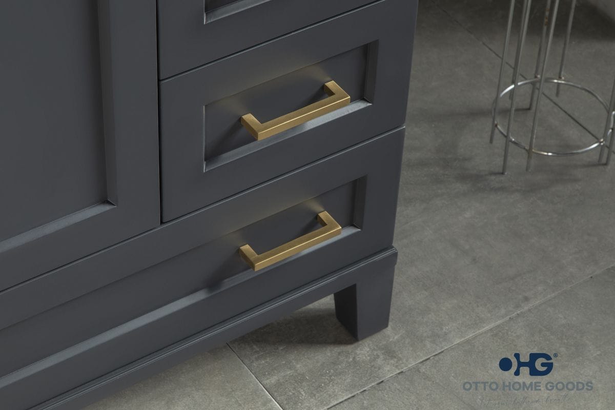 Paloma 30" Dark Grey Quartz Top Vanity Otto Home Goods