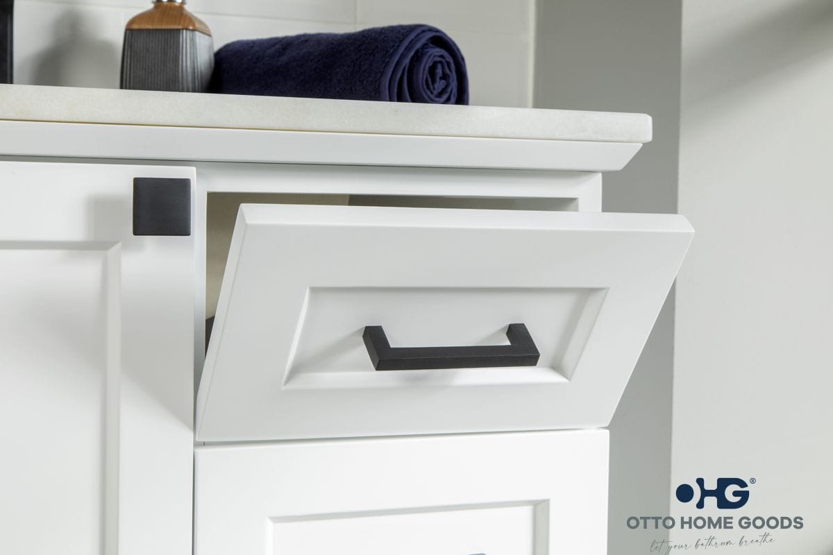 Paloma 30" White Quartz Top Vanity with Single Hole Otto Home Goods