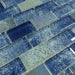 Essence Blue 1x2 3D Glossy and Iridescent Glass Tile Quest