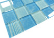 Wave Aqua 2x2 Glossy Glass Tile Quest