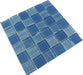 Wave Marine Blue 2x2 Glossy Glass Tile Quest