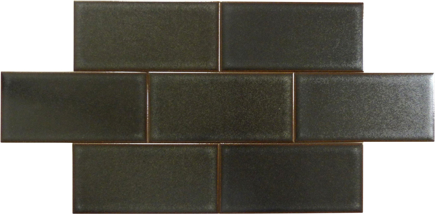 Star Anise 3x6 Matte Porcelain Subway Tile Regency