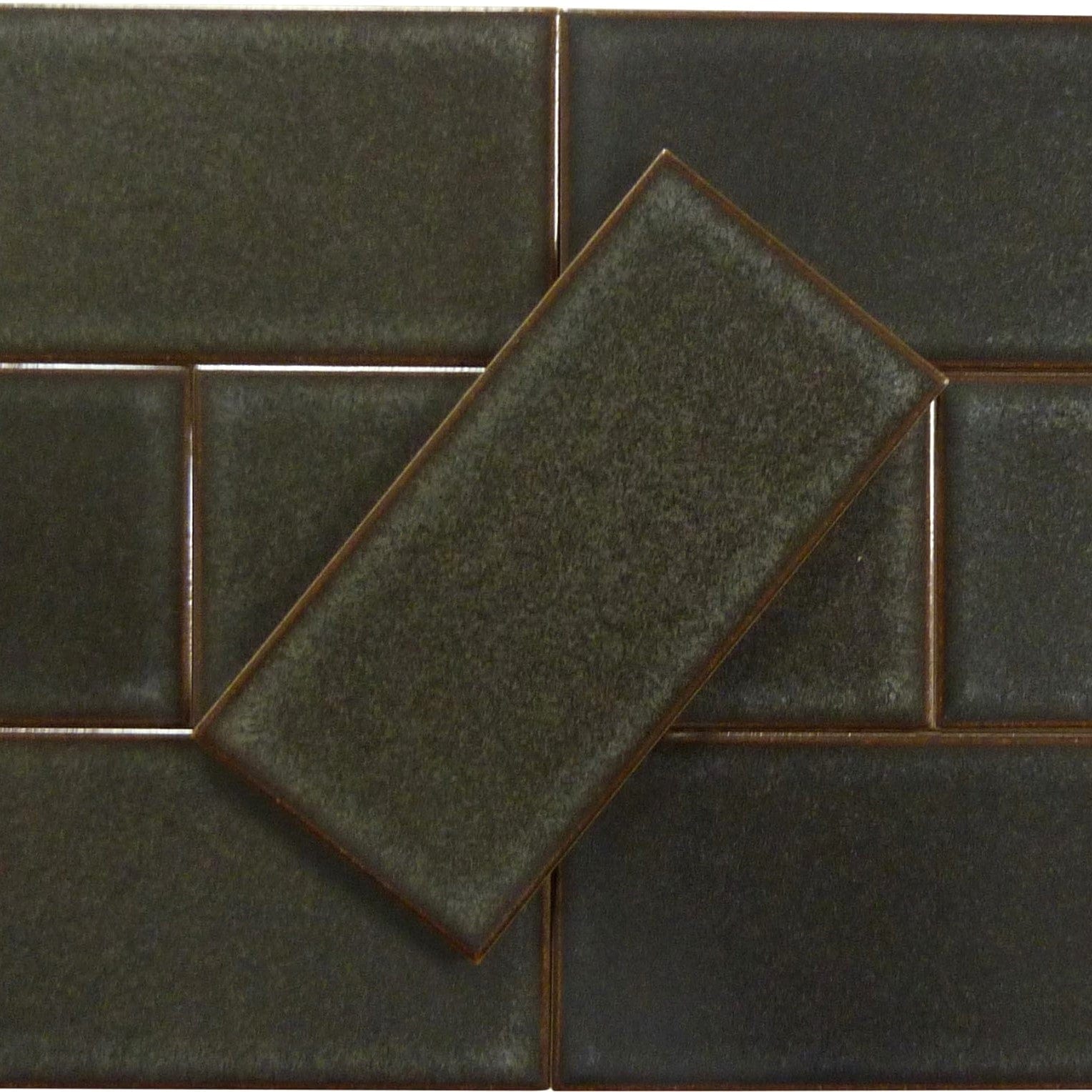 Star Anise 3x6 Matte Porcelain Subway Tile Regency