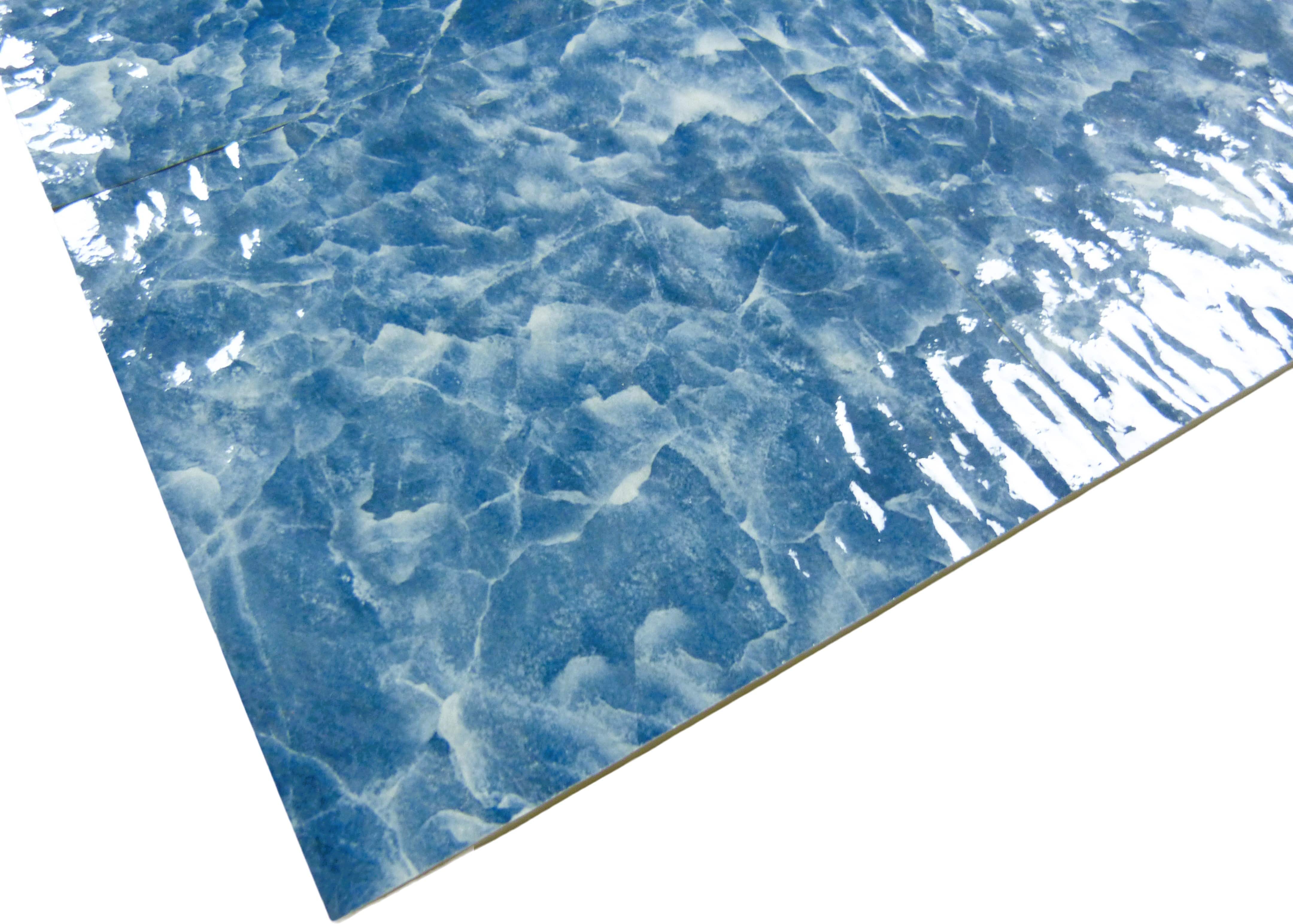 Alps Cobalt Blue 6x6 Glossy Porcelain Tile Royal Tile & Stone