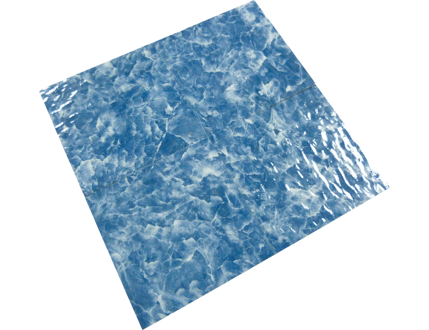 Alps Cobalt Blue 6x6 Glossy Porcelain Tile Royal Tile & Stone