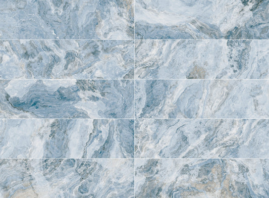 Cloud Aqua 6x6 Tile Royal Tile & Stone