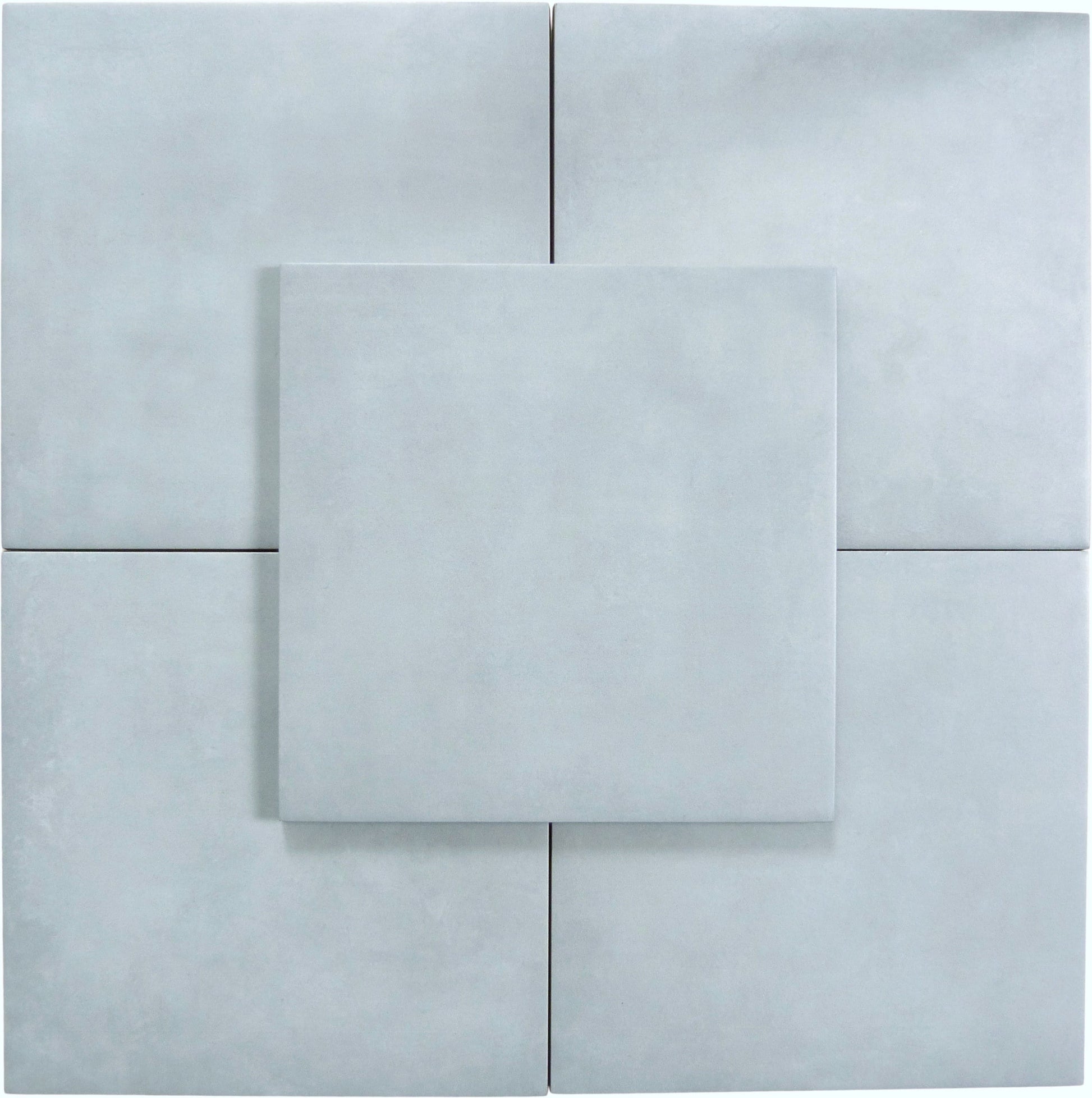 Form Tide Blue 8x8 Matte Porcelain Tile Royal Tile & Stone