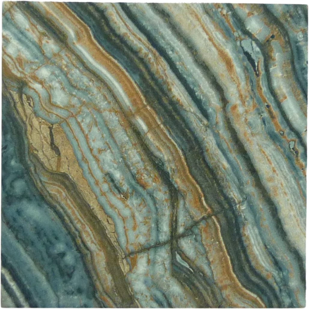 Onyx Green 6x6 Glossy Porcelain Tile Royal Tile & Stone