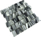 Slip Stream Labrador Black Glossy Glass Tile Royal Tile & Stone
