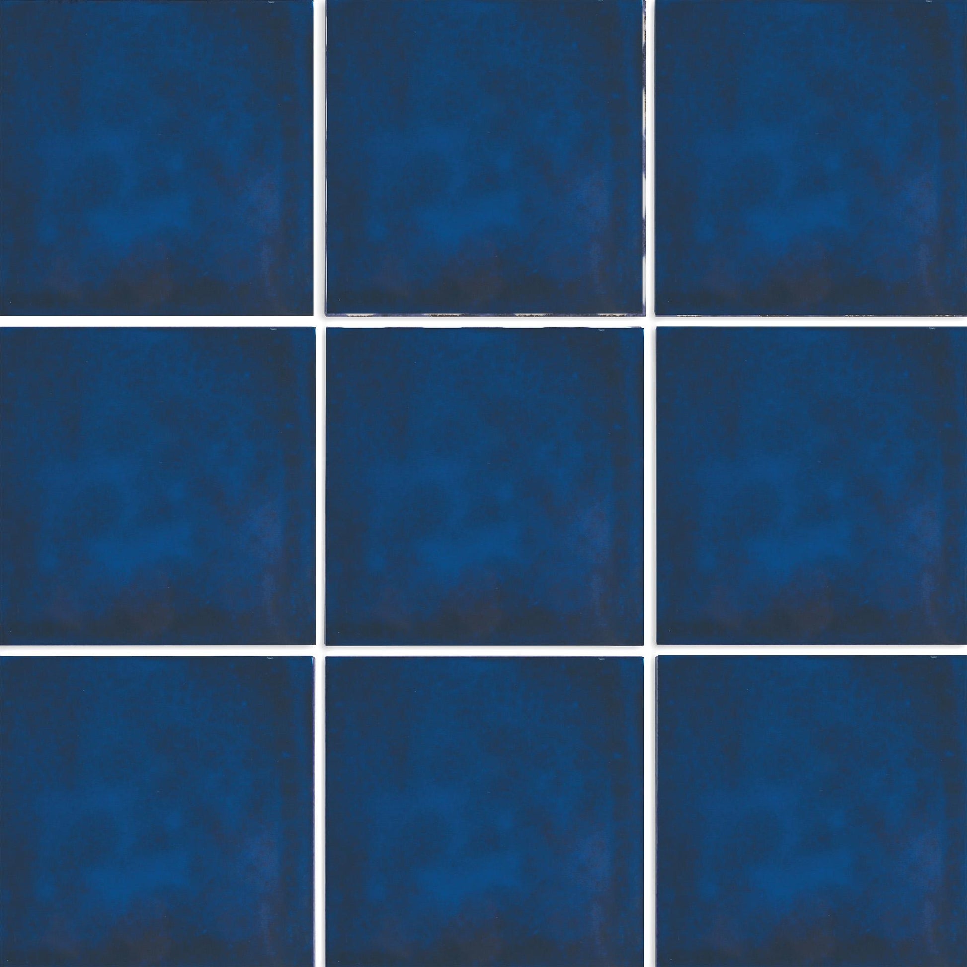 Sol Blue 6×6 Glossy Porcelain Tile Royal Tile & Stone