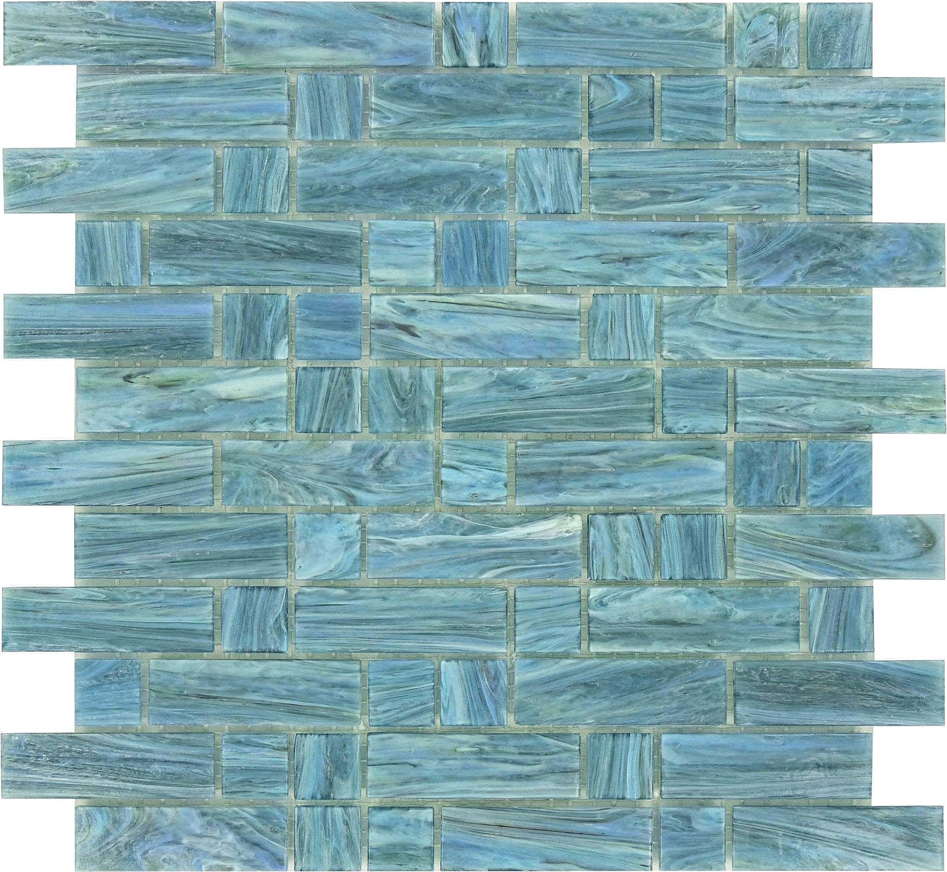 Java Random Brick Glossy Glass Tile Royal Tile & Stone
