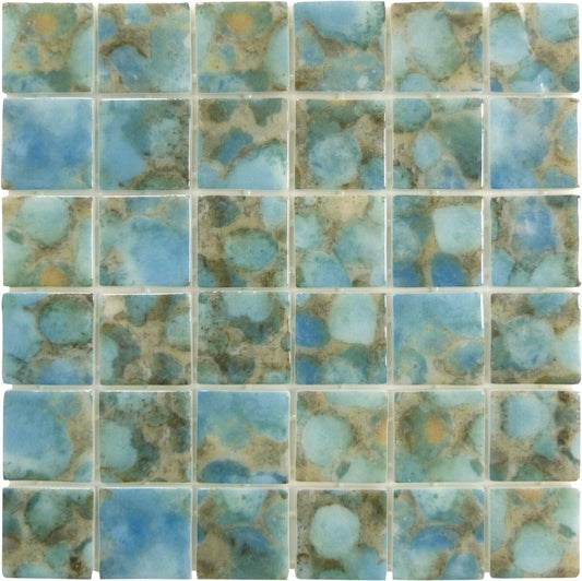 Vanguard Rodas 2x2 Glossy Glass Tile Royal Tile & Stone
