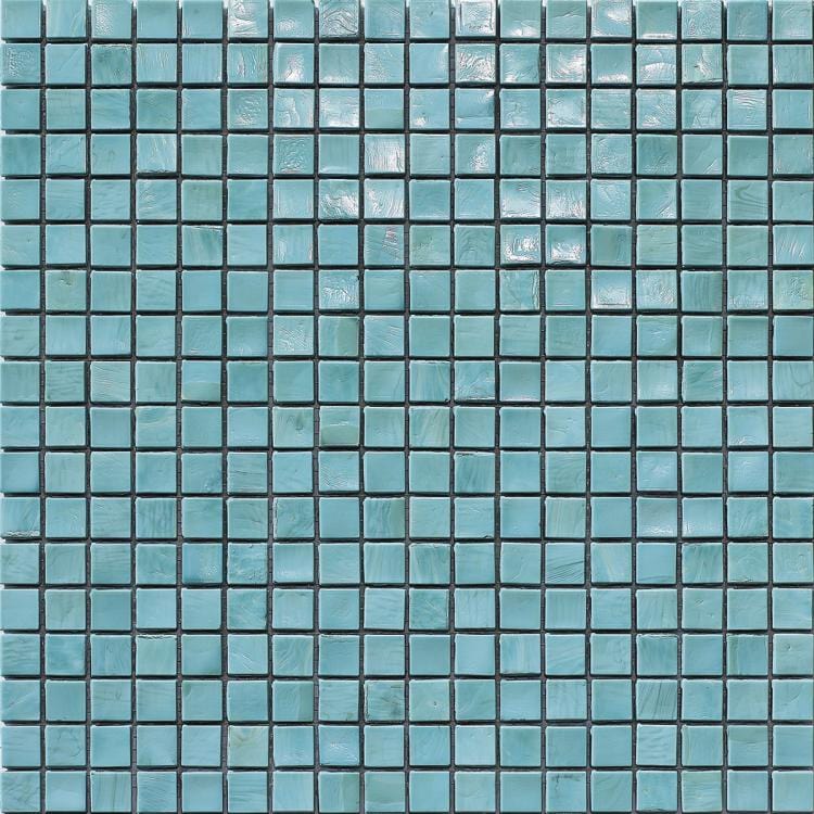 Murano Smalto 5/8x5/8 Aquamarine 3 Glass Tile SICIS