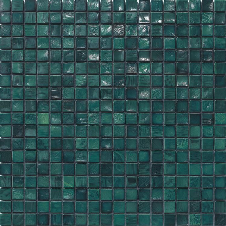 Murano Smalto 5/8x5/8 Aquamarine 4 Glass Tile SICIS