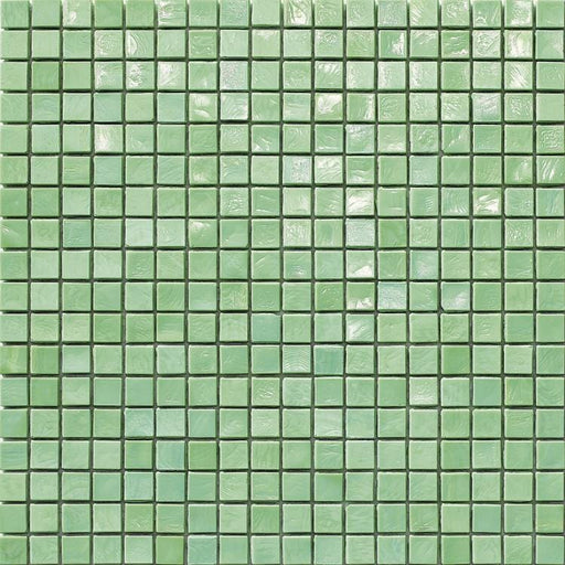 Murano Smalto 5/8x5/8 Emerald 2 Glass Tile SICIS