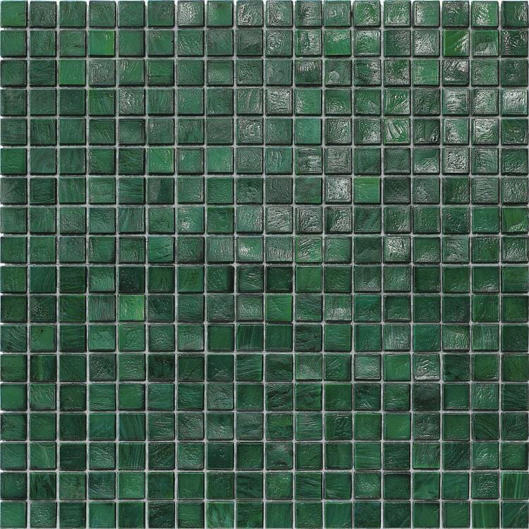 Murano Smalto 5/8x5/8 Emerald 4 Glass Tile SICIS