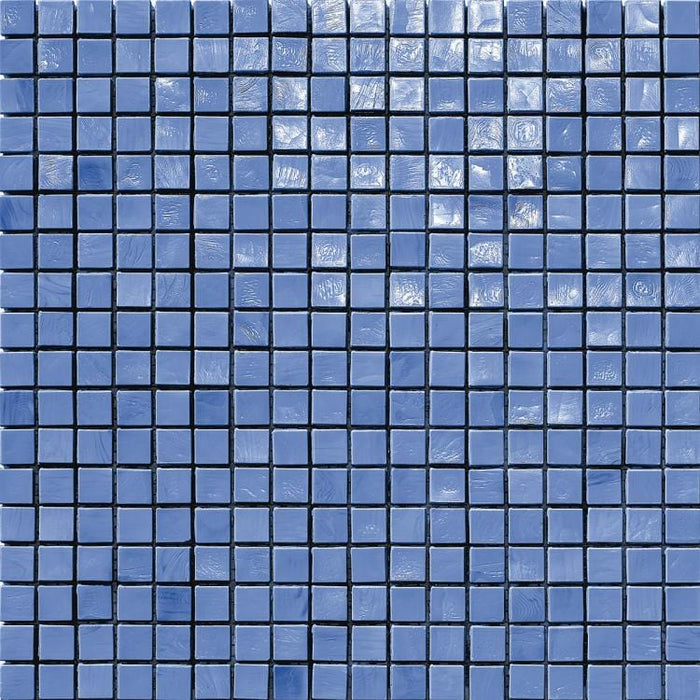 Murano Smalto 5/8x5/8 Sapphire 3 Glass Tile SICIS
