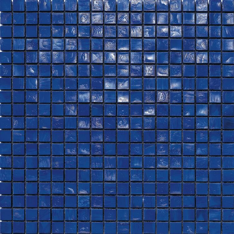 Murano Smalto 5/8x5/8 Sapphire 5 Glass Tile SICIS