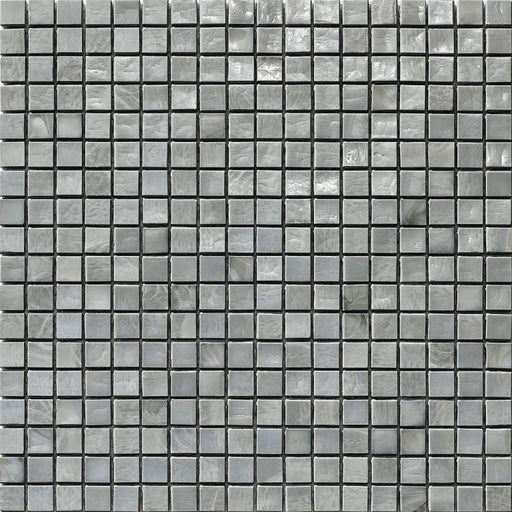 Murano Smalto 5/8x5/8 Titanium 2 Glass Tile SICIS