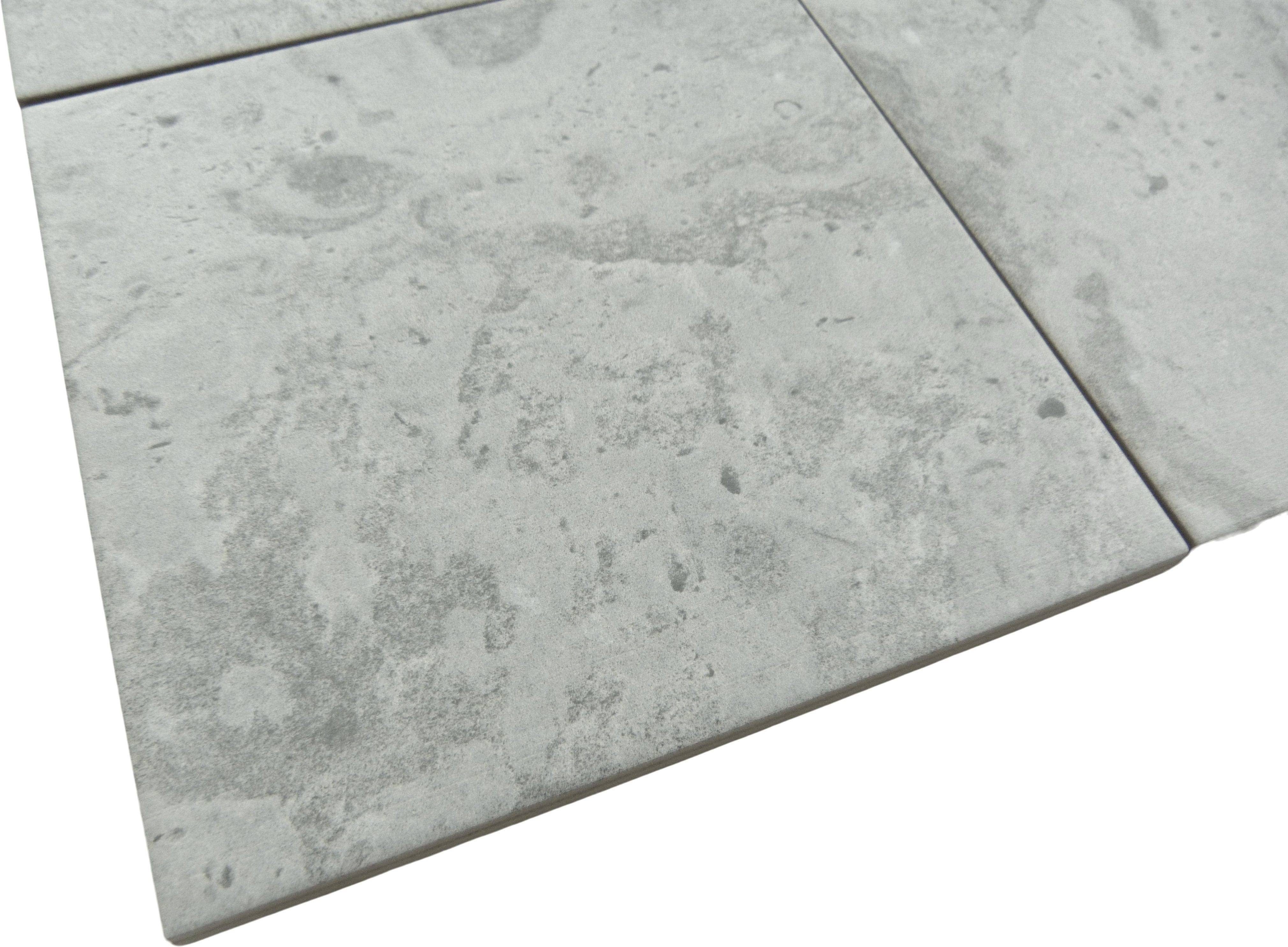 Coralina Grey 6x6 Matte Porcelain Tile Universal Glass Designs