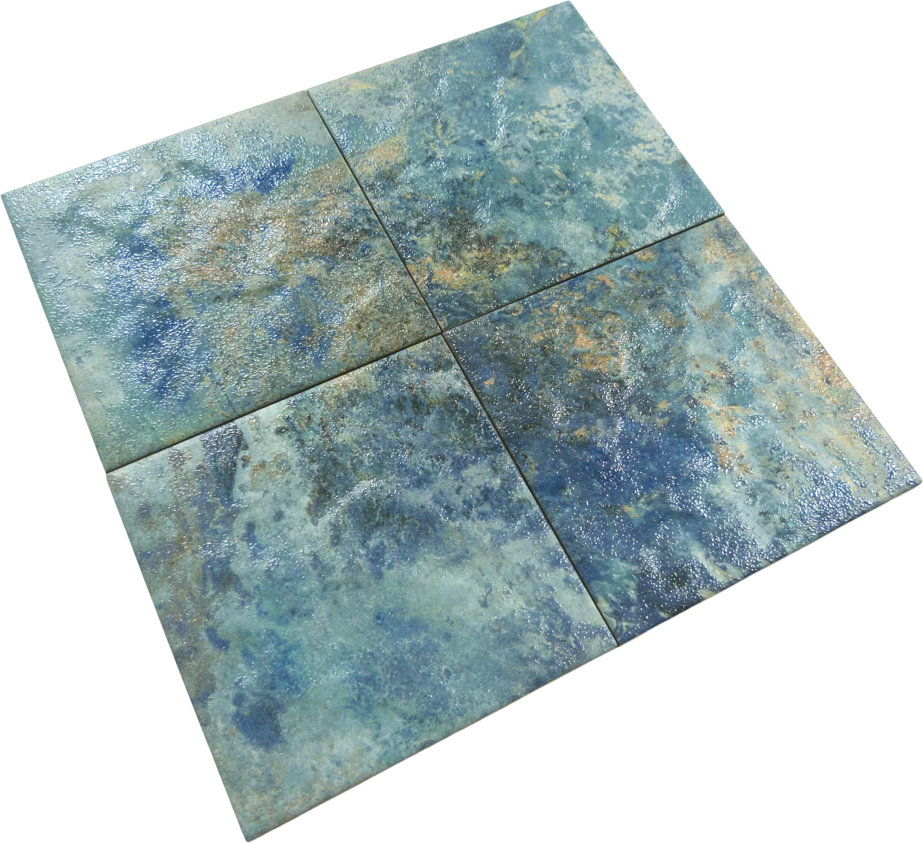 Varadero Green 6x6 Matte Porcelain Tile Universal Glass Designs