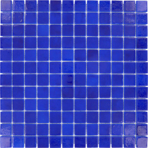 Blue Ocean 1'' x 1'' Glossy Glass Tile Absolut Glass