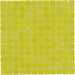 Lemon Yellow 1" x 1" Glossy Glass Tile Absolut Glass
