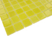 Lemon Yellow 1" x 1" Glossy Glass Tile Absolut Glass