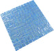 Moon Neptune Blue 1" x 1" Glossy & Iridescent Glass Tile Absolut Glass