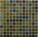 Shell Deep Purple 1" x 1" Glossy & Iridescent Glass Tile Absolut Glass