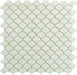 Soul Flat Fans White Fishscale Matte Glass Tile Absolut Glass
